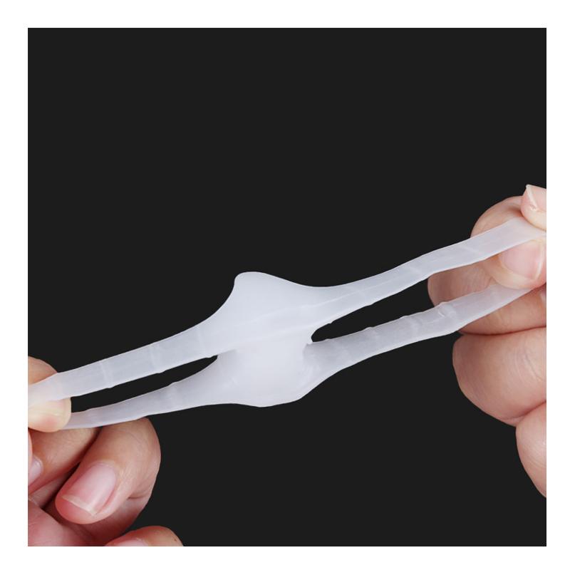 1Pair Gel Toe Separator Bunion Corrector Hallux Valgus Protector Silicone Foot Care for Pain Relief Comfortable
