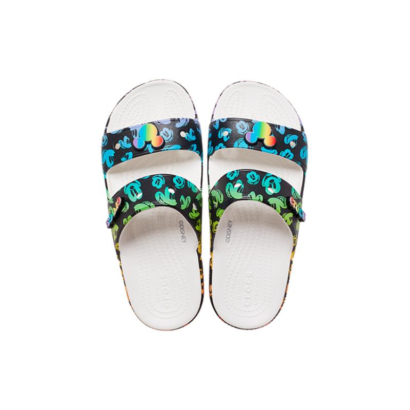 Crocs Classic Disney Casual Shoe Unisex Multi Color White