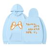 Hooded Sweater Fashion Print Double Astronaut Hooded Loose Jacket Casual Sports Sweater Couple