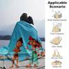 1pc, Luca & Arlo's Adventure: Soft Blanket Perfect for Home Decor, Couch Cover, Outdoor Use, Travel, Camping