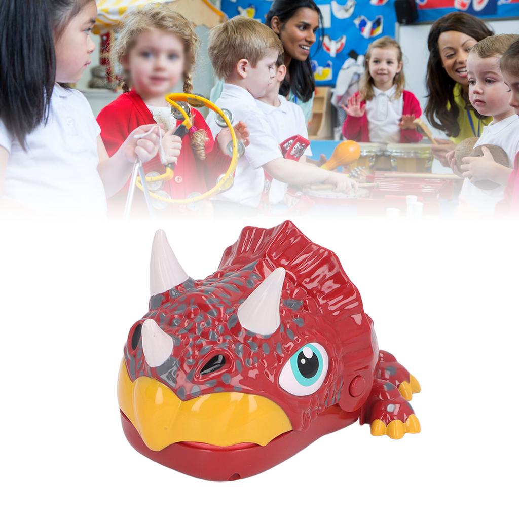 Finger Biting Prank Toy Dinosaur Shaped Interesting Interactive Press Teeth Funny Game for Kids