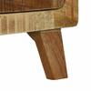 Coffee Table Brown 80 X 54 X 45 Cm Solid Mango Wood