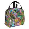 My Singing Monsters Lunchtasche Herren Damen Kühl- und Warmhalte-Isolierbox für die Schule