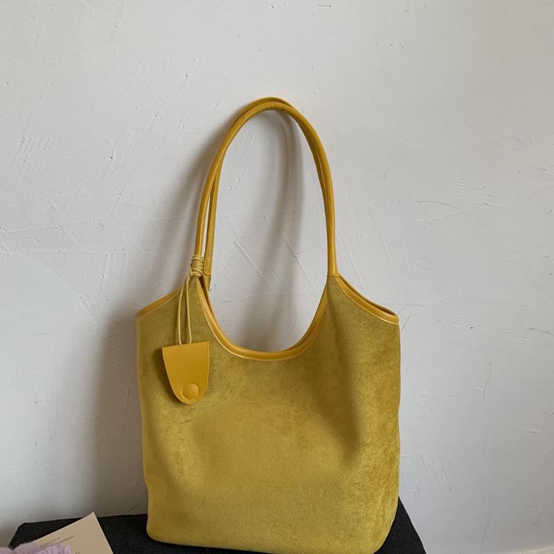 Autumn fashion simple literary lazy style fashionable daily commute shoulder armpit women s bag