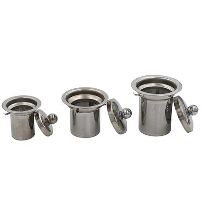 Επαναχρησιμοποιούμενο Mesh Infuser Tea Strainer Leaf Spice Filter από ανοξείδωτο χάλυβα για τσαγιέρα