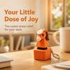 Sounding Fidget Button Key Chain Rechargeable Sound Light Key Ring Animal Keycap Toy Office Fun
