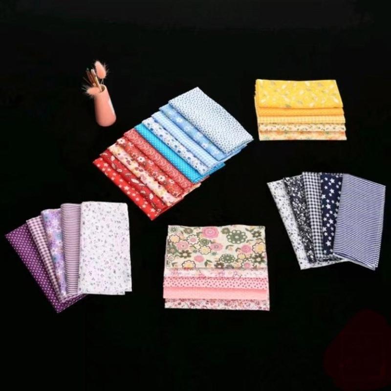 Flower Printing Handkerchief 10PCS Pocket Hankie Towel Sweat Wiping Cloth Kerchief for Adult Unisex Gifts Packing Cloth