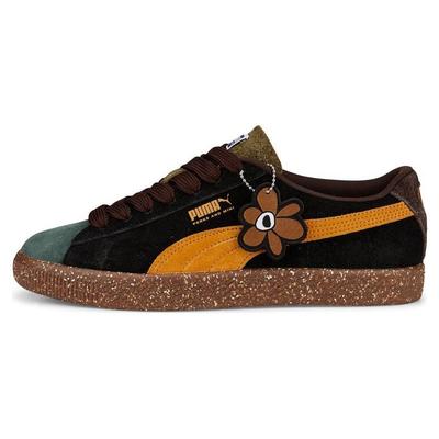 Perks and Mini x Suede Vintage BIO/VERSE Unisex Tenisky Hnědá Tmavě Čokoládová Spálená Olivová 387036-01