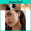 Elegant Long Tassel Pendant Earrings For Women With Faux Pearl Geometric Design