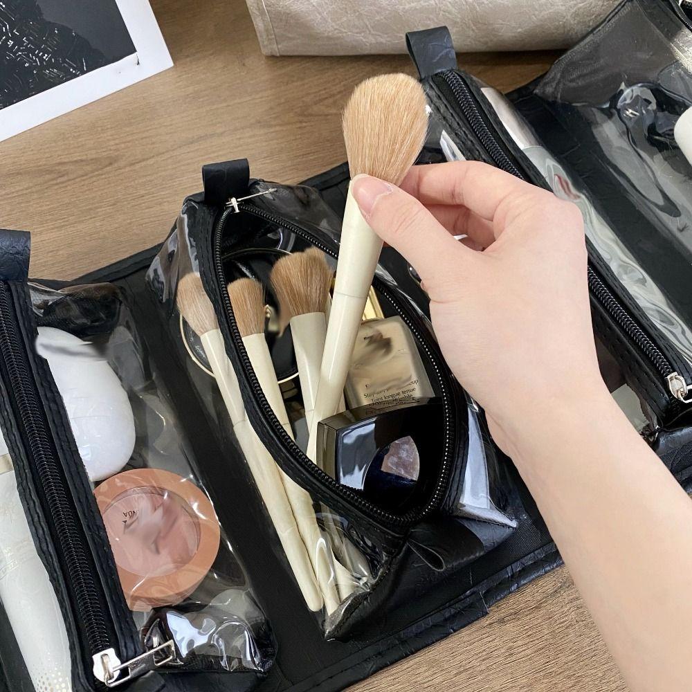 Waterproof Multi-pouch Cosmetic Bag Multifunction Travel Wash Bag Fashion Makeup Pouch Bag Travel