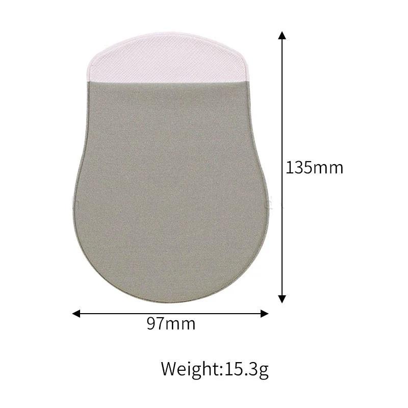 Mouse Storage Bag for Laptop Pad Elastic Back Adhesive Wireless Mouse Holder Sticker Pouch Sleeve Storage Organizer Holder