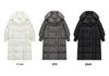 Women's Korean-Style Long Down Jacket - 2026 Winter Fashion, Thick, Loose Over-the-Knee Puffer, Trendy Plus Size.