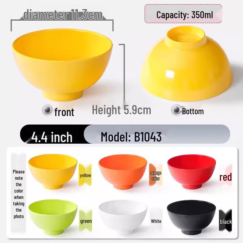 Melamine Divided Fast Food Tray - 10 Pack