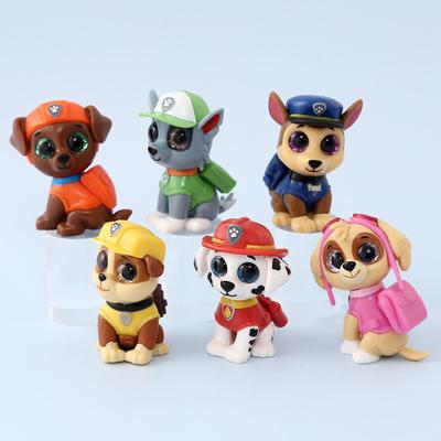 Anime Puppy Q Version Princess Model Blind Box - Big Eye Dog Desktop & Car Decoration Ornament