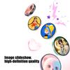Personalize Electronic Digital Badges LED Animes Pin with Touch Control GIF/Photo/Video Display for Backpacks Decoration