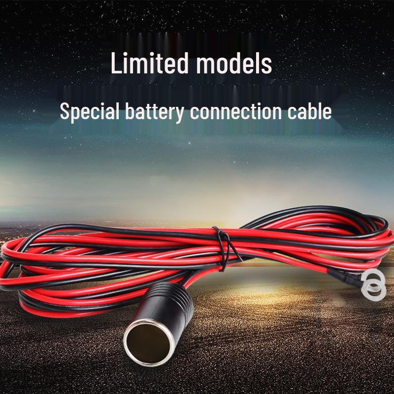 Car Heater Current Limiter Cable for 12V/24V Battery to Cigarette Lighter Socket