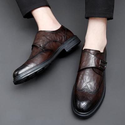 Mode Herren Klassische Hochzeitsschuhe All-Match Monk Strap Schuhe Outdoor Herren Freizeitschuhe All-Match Herren Business Schuhe Slipper Herren