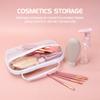 3pcs/set PVC Zipper Mesh Hard Shell Storage Bag Large Capacity Travel Toiletry Organizer Outdoor Cosmetic Toiletry Bag