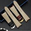 Watch Accessories Leather Strap for Patek Philippe 5711 5712G Nautilus Watch Men's and Women's Concave Convex Mouth Strap25x12mm