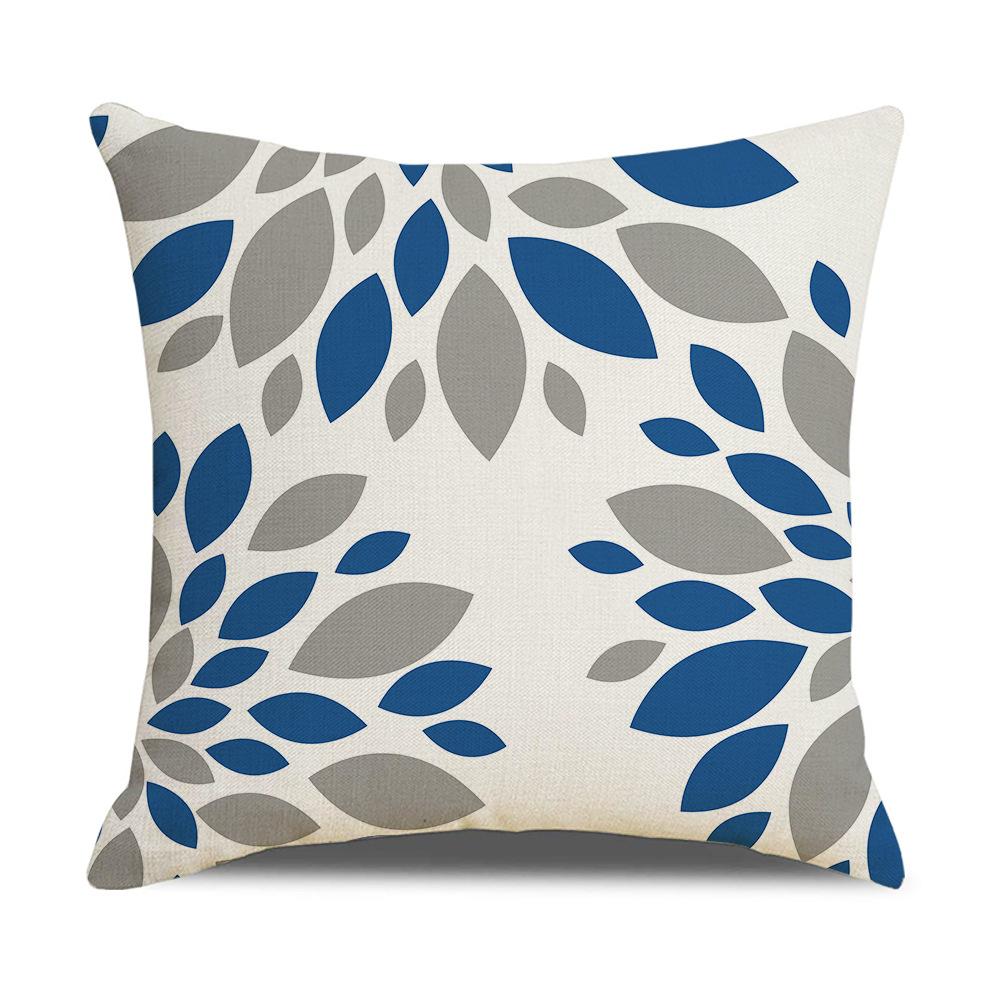 Nuova Copricuscino Decorativo Nordic Moderno Semplice in Lino Copricuscino per Divano con Motivo Geometrico