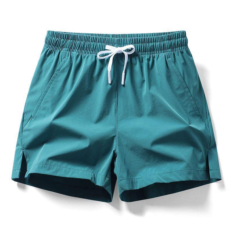 Men's Quick-Dry Ice Silk Running Shorts – Summer Casual Thin Fitness Shorts
