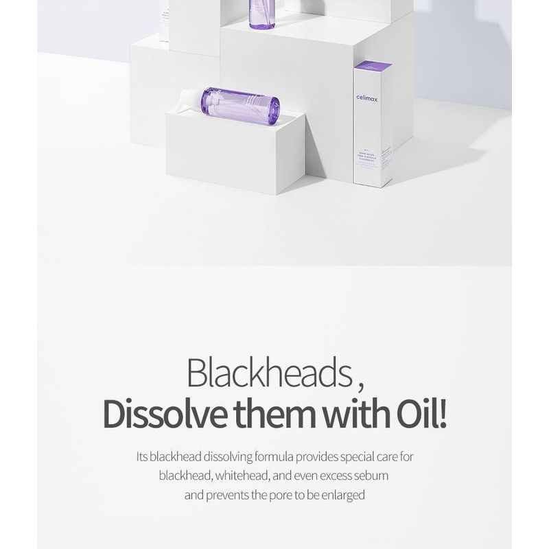 CELIMAX Derma Nature Fresh Blackhead Jojoba Cleansing Oil