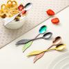 1pc Dinner Fork Wonderful Stainless Steel Fruit Fork Creative Wing Coffee Spoon Dessert Fork Kitchen Gadget