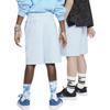 Nike Simple Comfortable Versatile Solid Color Shorts Kids Shorts Light-Arsenal-Blue Football-Grey FN9217440