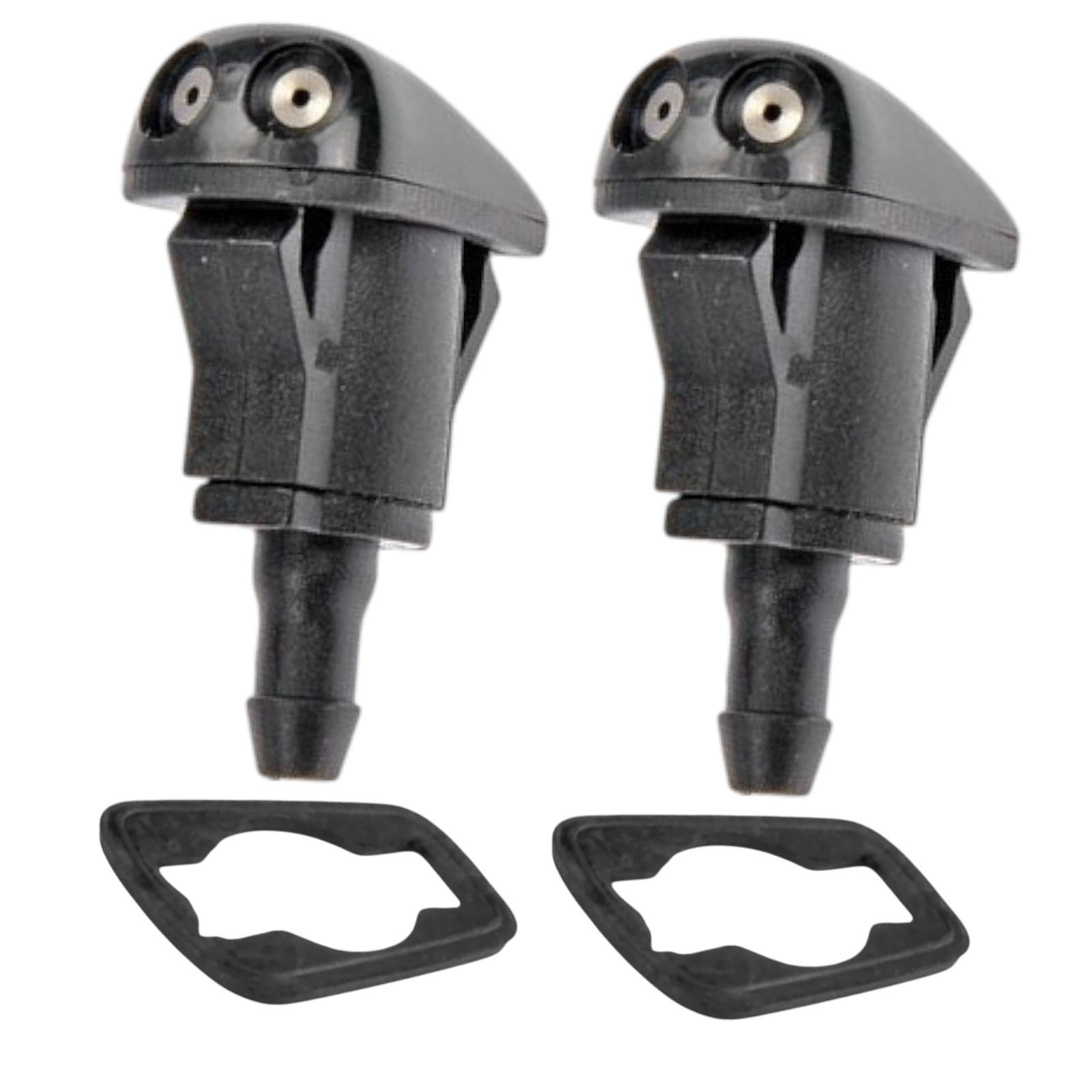 2 Pcs Windshield Washer Nozzle 2 Holes Front L/R For Toyota Camry