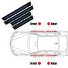 Car Sticker Door Plate Sill Scuff Cover Anti-Scratch Protector Strip Accessories