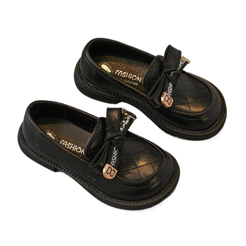 Girls Small Leather Shoes 2025 Spring and Autumn New Girls Children Princess Style Single Shoes Baby Shoes Soft Sole Mary Jane Versatile