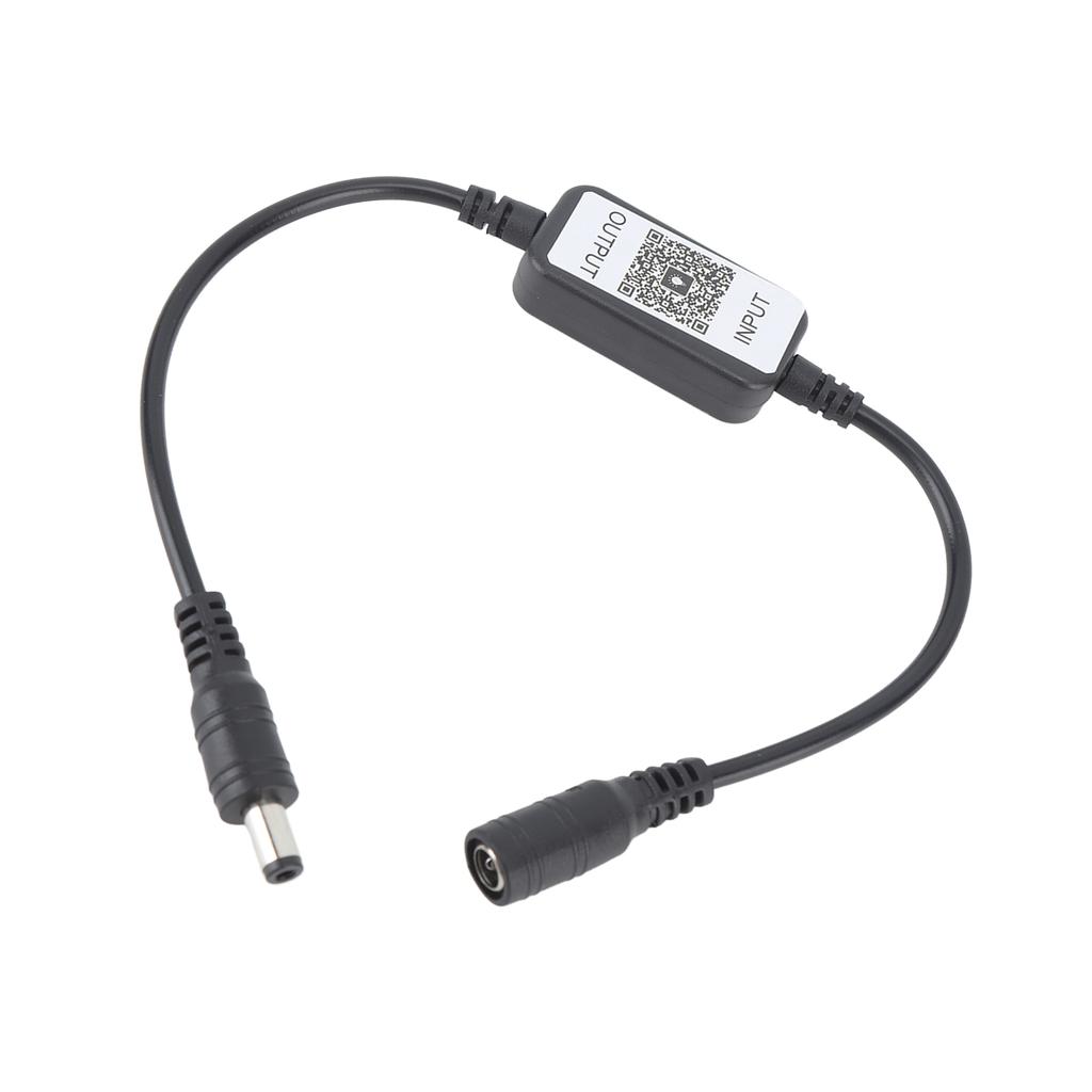 11 Key RF Mini Wireless Remote Controller Dimmer with DC 5‑24V Connector for Single Color LED Strip Lights