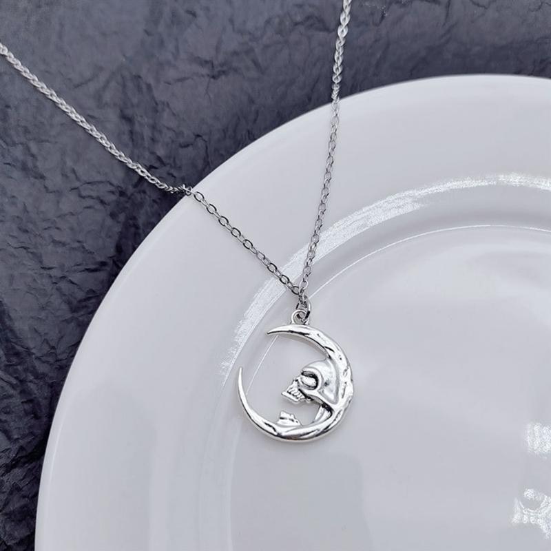 Ocean Theme Necklace Sparkling Mermaids Tail Pendant Choker Minimalisms Cat Butterfly Skull Charm Clavicle Chain Jewelry