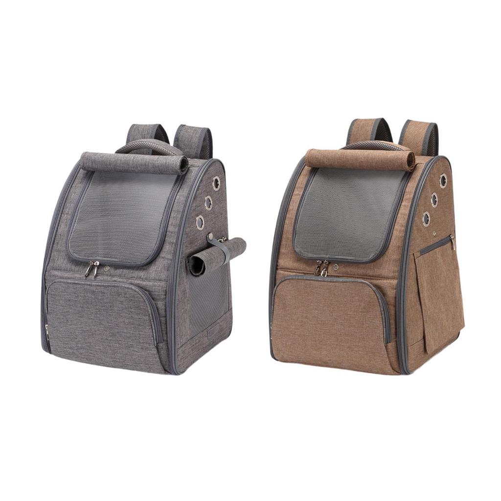 Pet Carrier Lightweight Rucksack Stylish Backpack Going Out Cat Knapsack Travel Bag for Outdoor Fishing Camping Walking Hiking
