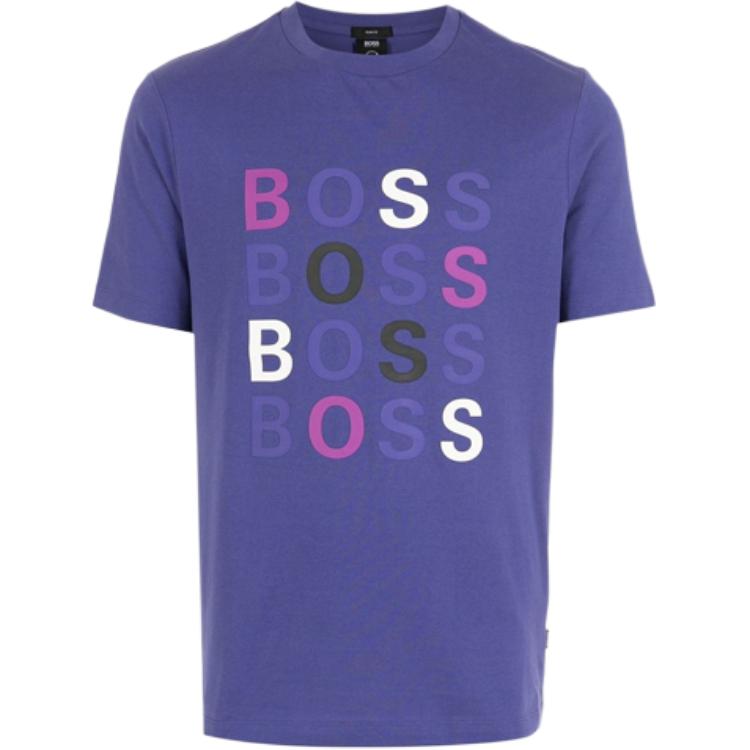 Boss Logo Print T Shirt 50462552-512