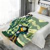 Coperta Leggera in Flanella Disegno Anatra C-Count Duckula 240g Morbida e Delicata sulla Pelle per Rinfrescarsi in Estate