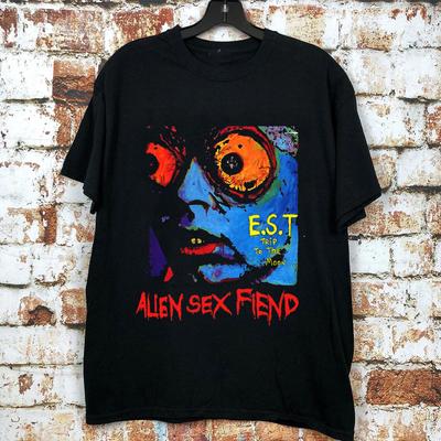 Alien Sex Fiend E.S.T Trip To THe Moon T Shirt Full Size S-5XL Unisex T-Shirt