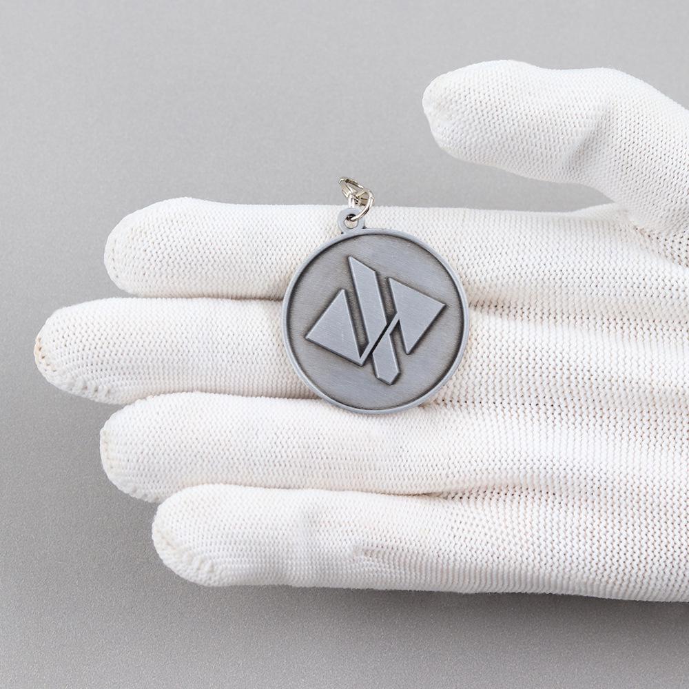 Delta Force SF Keychain Double-Sided Pendant for Military Enthusiasts