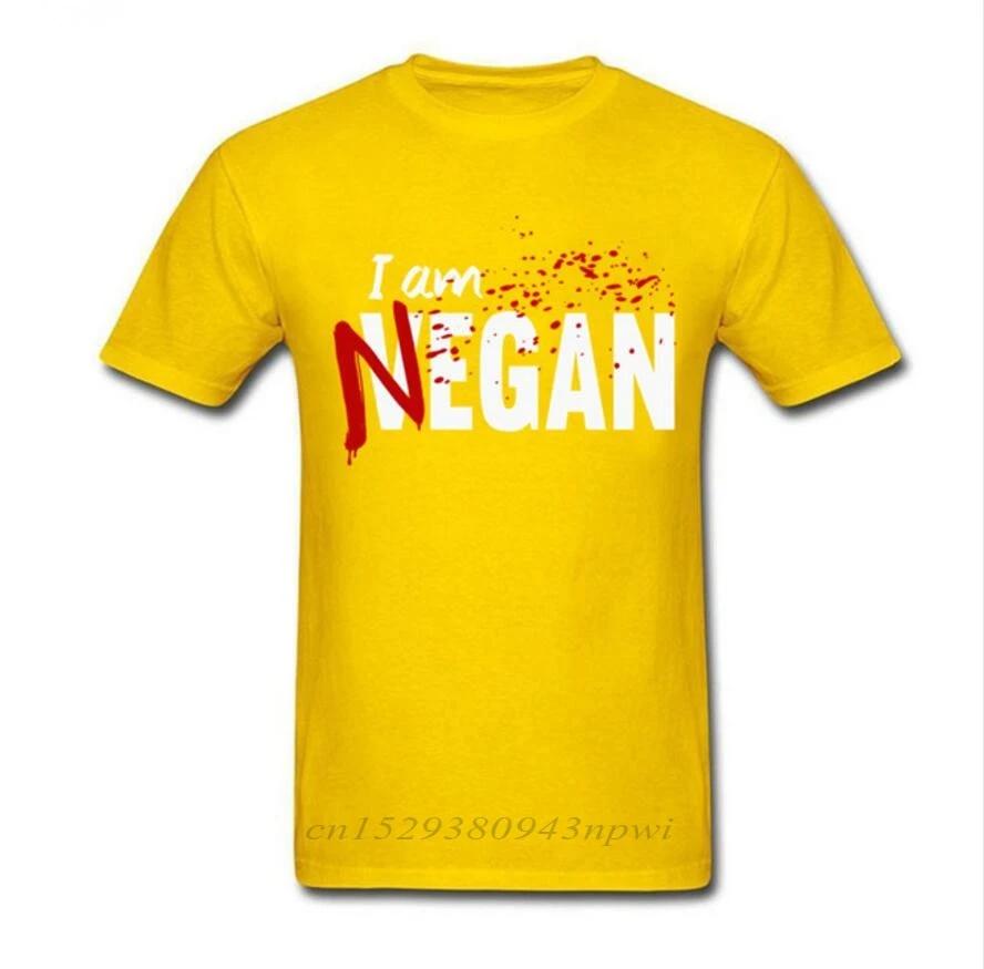 Negan Lucille T Shirt Walking Dead Negan Lucille Men Fashion Design Custom Short Sleeve Valentine's Family Tshirt O Neck T-shirt
