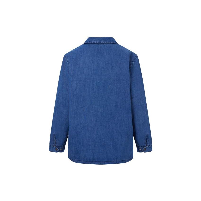Levis SS23 Water-Washed Single-Breasted Denim Cotton Jacket Men jackets Blue A4880-0000