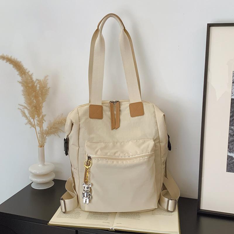 Large capacity bag women's spring and summer leisure new sports schoolbag street trend lightweight travel backpack