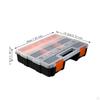 Electronic Components Box Multi Grid Portable Interchangeable Storage for Repair Screws Fastener