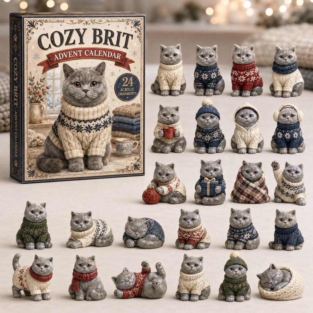 Weihnachts-Adventskalender 2026 – Feiertags-Blindbox-Kalender im Tier-Thema