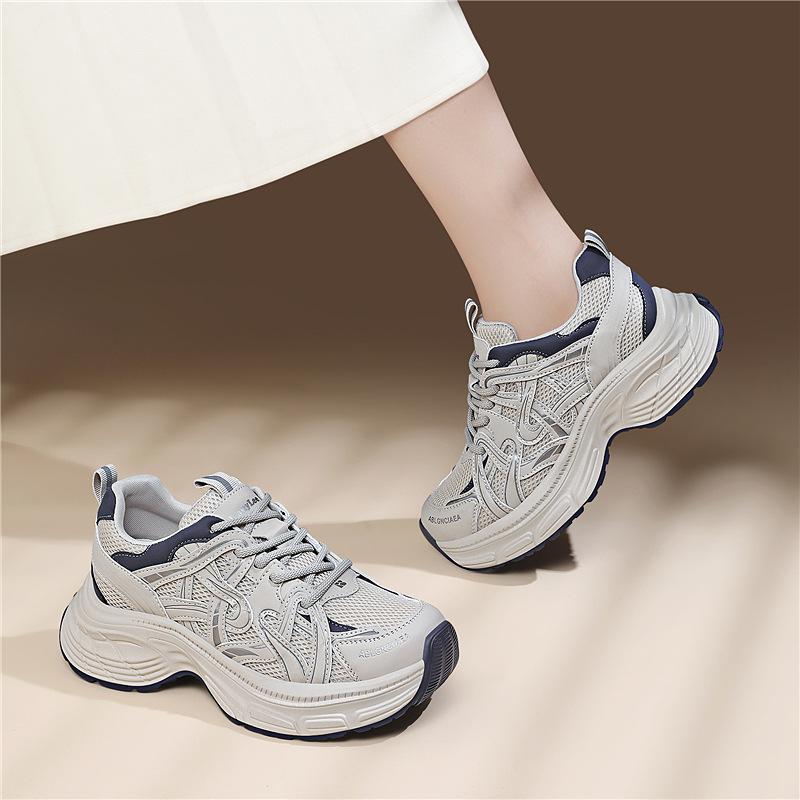 Platform Internet celebrity platform dad shoes women's new spring and summer sports leisure temperament versatile single shoes