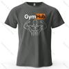 Gymhub Minimalist Printed Casual Short Sleeved New Personalized Mens And Womens Soft And Skin Friendly Fashionable Tshirt