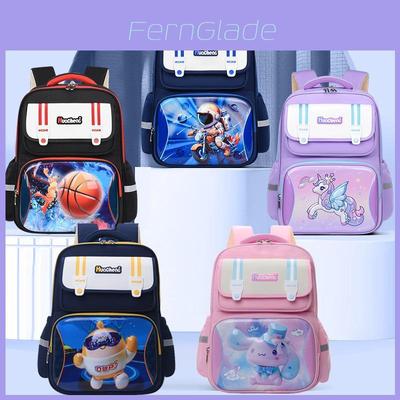 Lightweight Cute Cartoon Backpack For Elementary School Students 3rd To 6th Grade