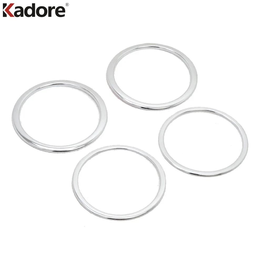 Car Inner Door Audio Speaker Cover Trim For Nissan Qashqai J11 2014 2015 2016 2017 2018 Chrome Interior Mouldings Accessories
