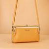 Korean Style Women's Handbag with Multiple Card Slots Large Capacity Casual Shoulder Bag Fashionable New Style Two-way Coin Purse Crossbody Bag.