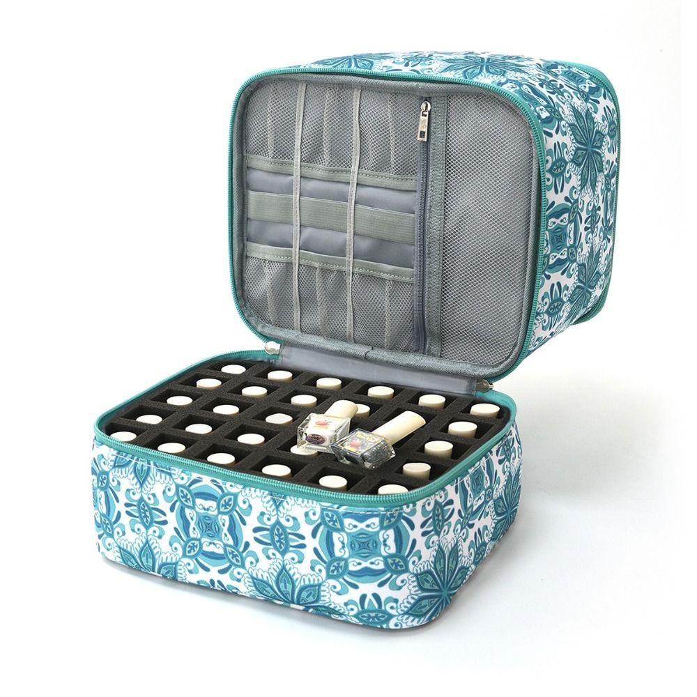 New Double-layer Nail Polish Storage Bag Large-capacity Multi-function Cosmetic Bags Nail Care Tool Storage Box