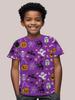 Halloween   Kids Clothes Cute Pumpkin Spooky Leaves 3D Print Casual O-Neck Short Sleeve Quick-Dry Boy T-Shirts for Children